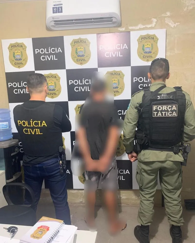 Foragido do Sistema prisional e Recapiturado Em Santana do Piauí 