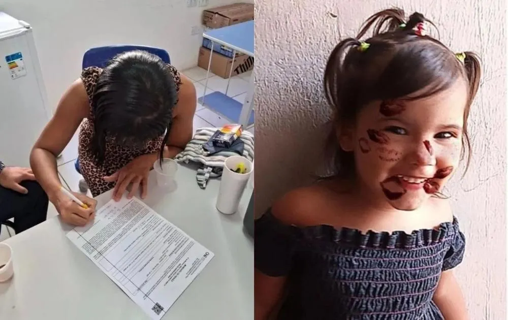 Mãe acusada de matar filha por espancamento se apresenta à polícia em Teresina