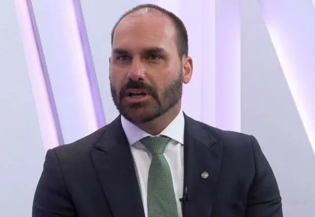 Deputado Eduardo Bolsonaro (PL-SP) em entrevista ao Perspectivas | SBT News