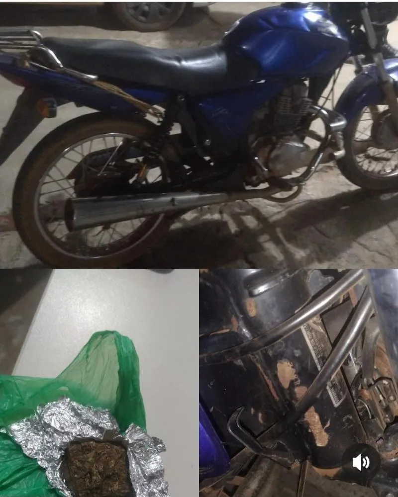 Em Santana do Piaui Dois Homens Foi Conduzido a Central de Flagrante por Porte de Drogas 