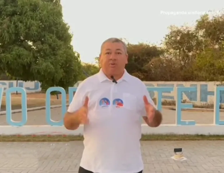 Candidato a Vereador Nonato do PT / Reprodução