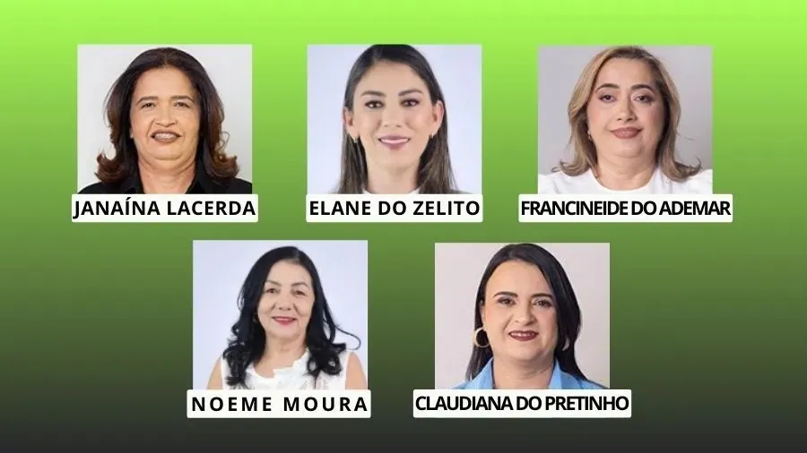 Pela primeira vez na história, Câmara de Pimenteiras será constituída por maioria feminina