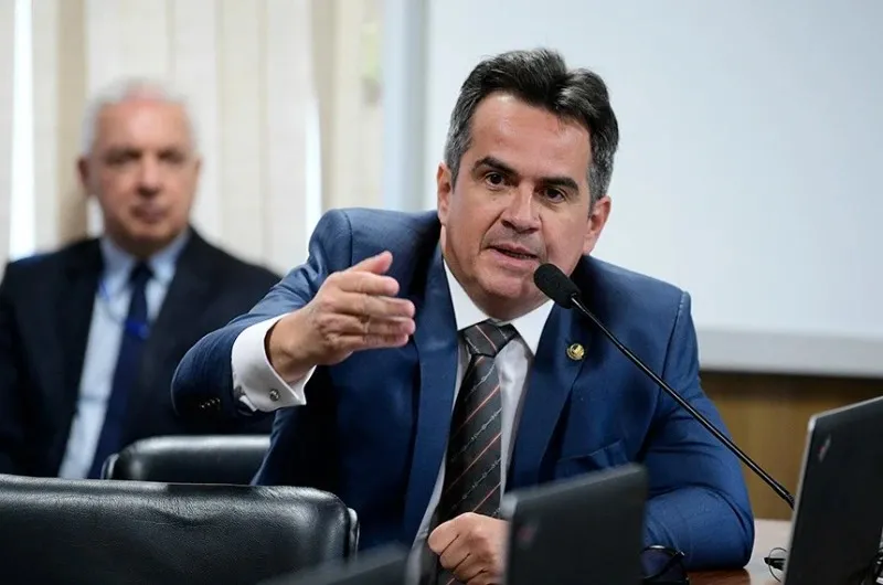 Senador Ciro Nogueira durante pronunciamento no senado