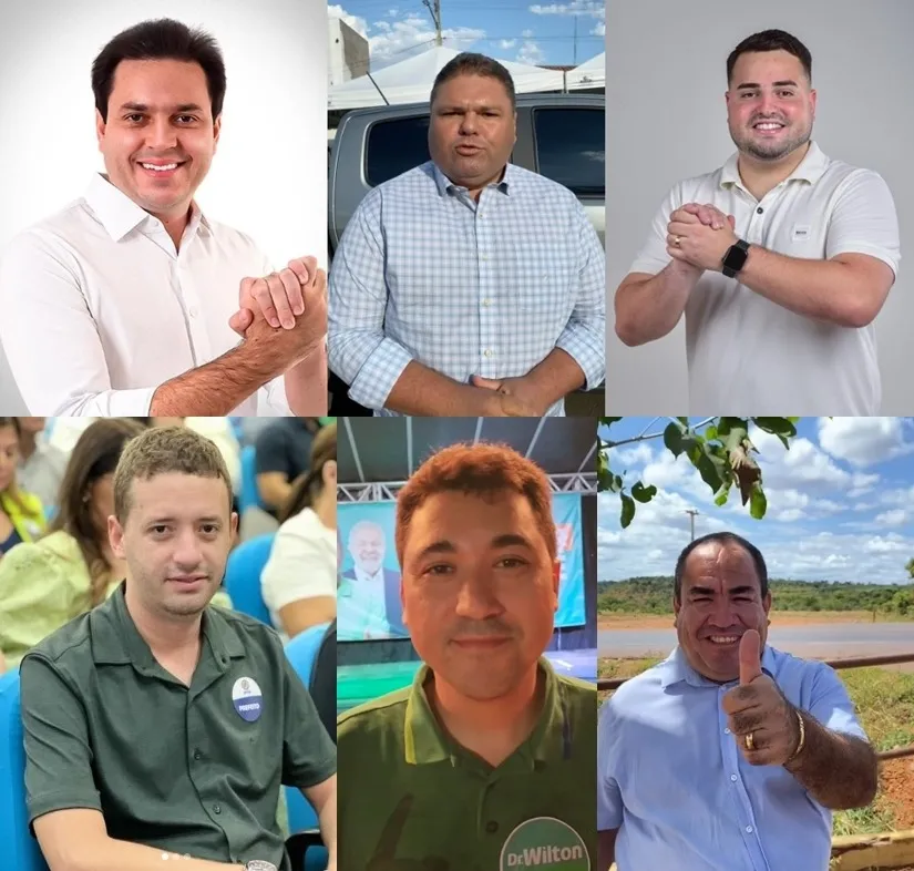 Prefeitos citados na matéria (Foto: arquivo pessoal/publicação Instagram)