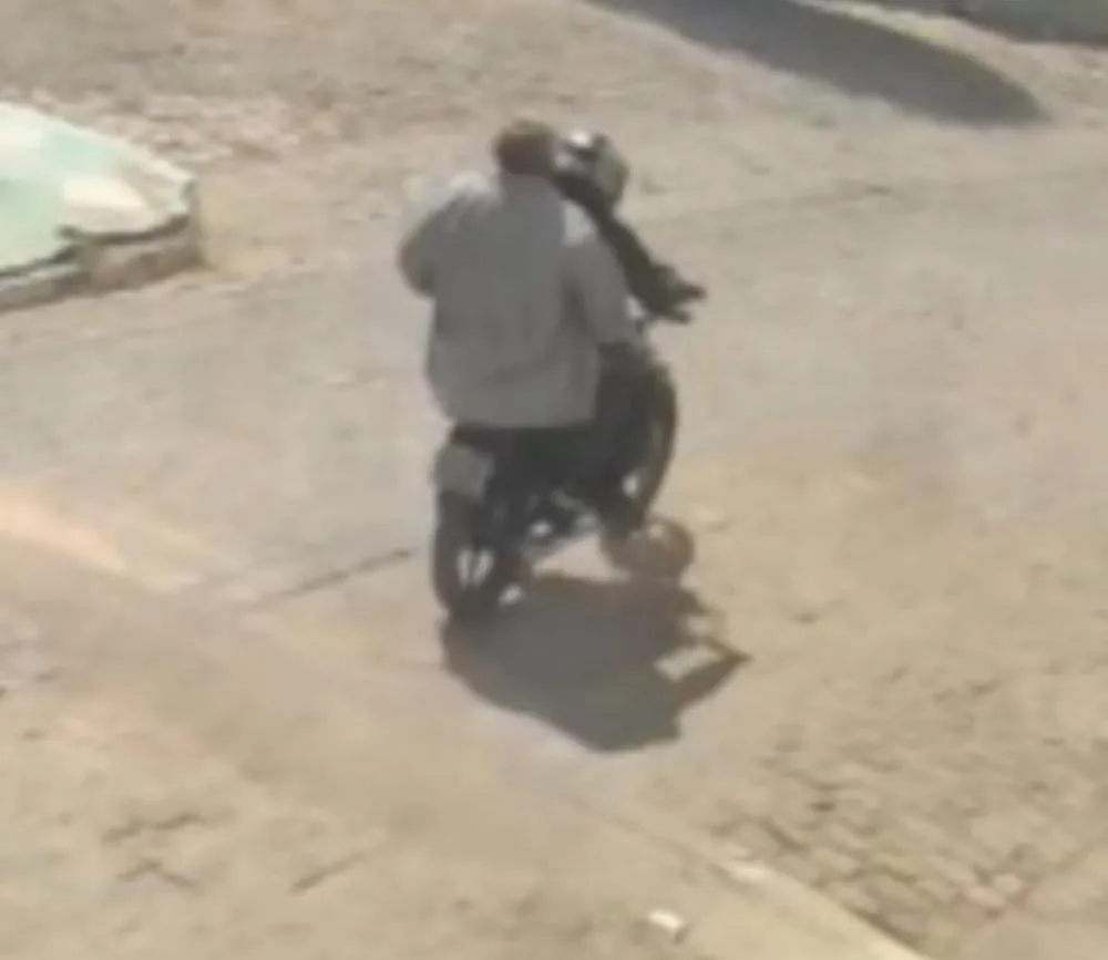 Imagem de dupla suspeita de assassinar sobrinho do ex-vereador Emídio Reis é divulgada