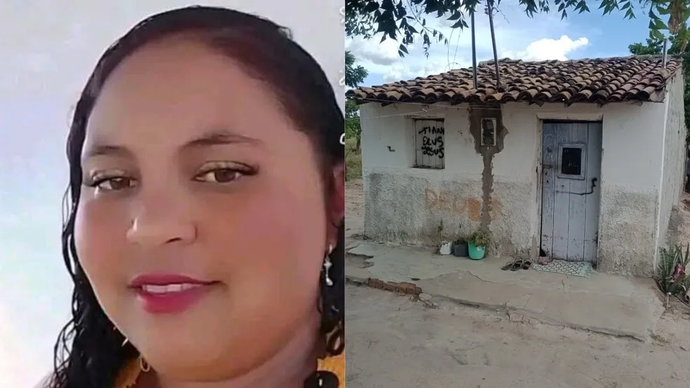 Luiza Creuza da Silva foi encontrada sobre acama com várias perfurações — Foto: Reprodução