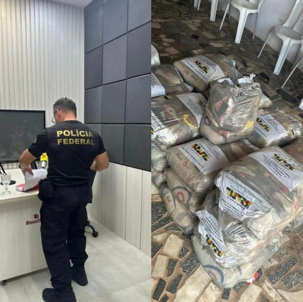 PF apreende cestas básicas e documentos em Sigefredo Pacheco por suspeita de uso político