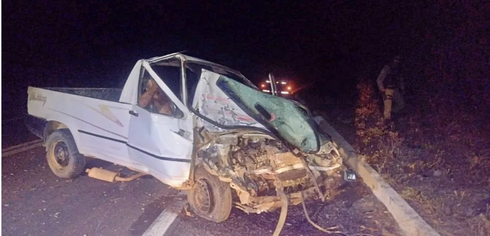 Acidente na BR-407, em Jaicós, deixa uma pessoa gravemente ferida