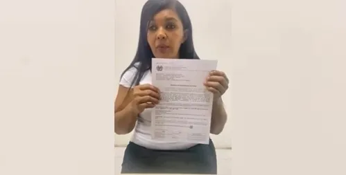 Foto / Reprodução Ordem de despejo
