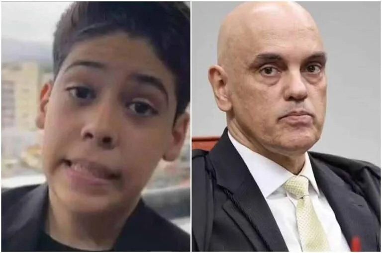 Miguel Oliveira e Alexandre de Moraes (Reprodução)