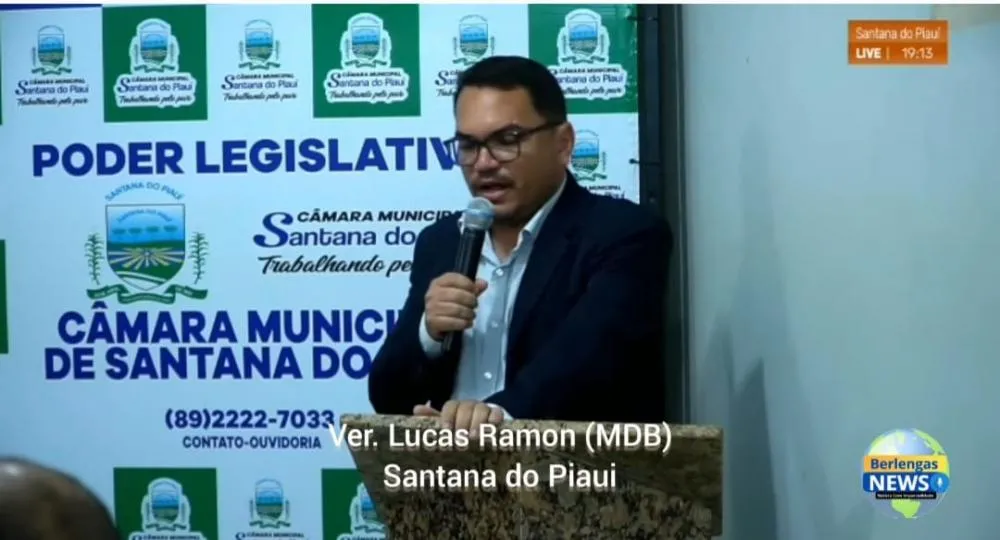 Vereador Lucas Ramon Cobra Publicamente Convocação dos Aprovados No Concurso e Ajuda de Custo aos estudantes Santanesenses das Faculdades de Picos PI