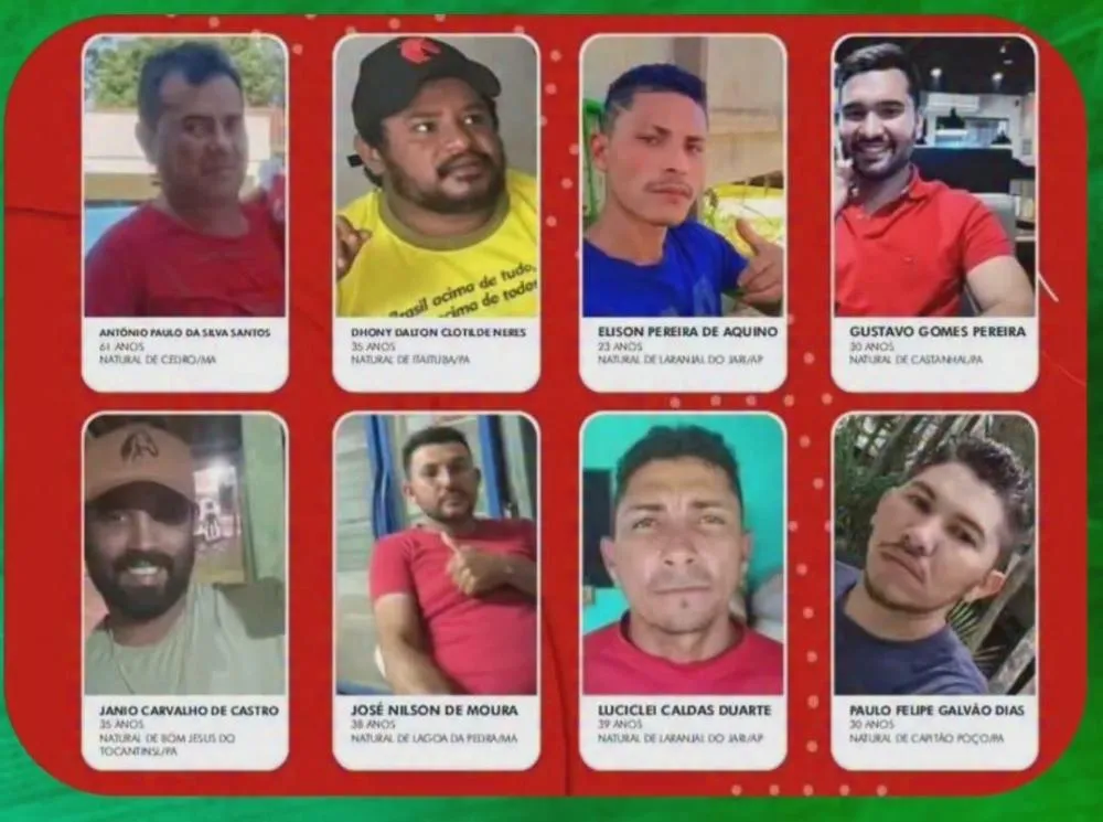Foto / Reprodução - Vitimas de Chacina