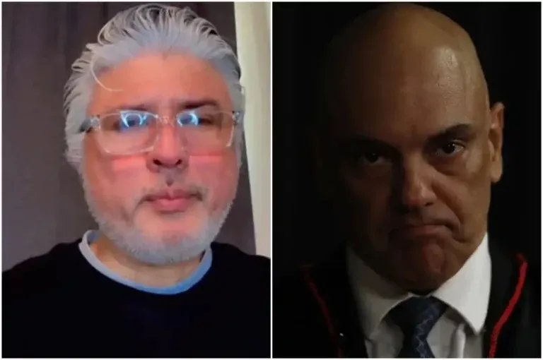 Rico Dias e Alexandre de Moraes (Reprodução)