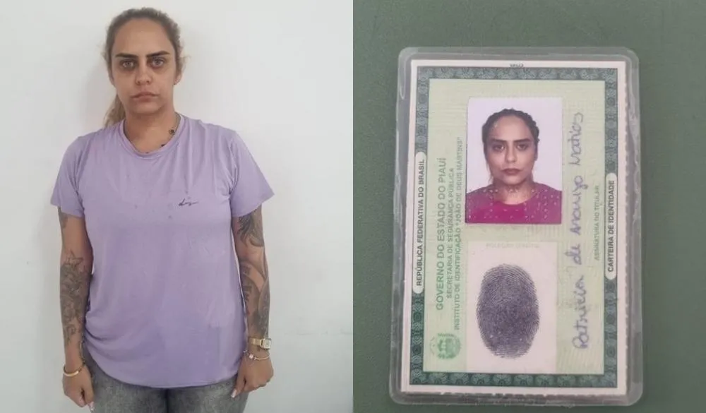 Mulher usava nome falso para fazer compras (Foto: Polícia Civil do Piauí)