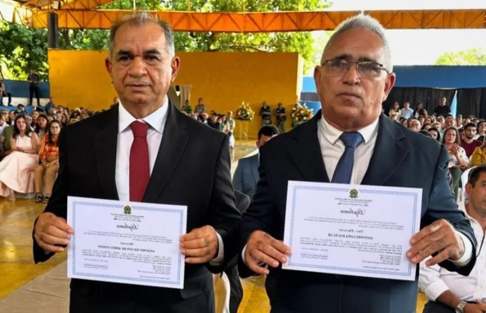 Milton Passos (PT) e Lima Bacelar (PDT). (Foto: Reprodução)