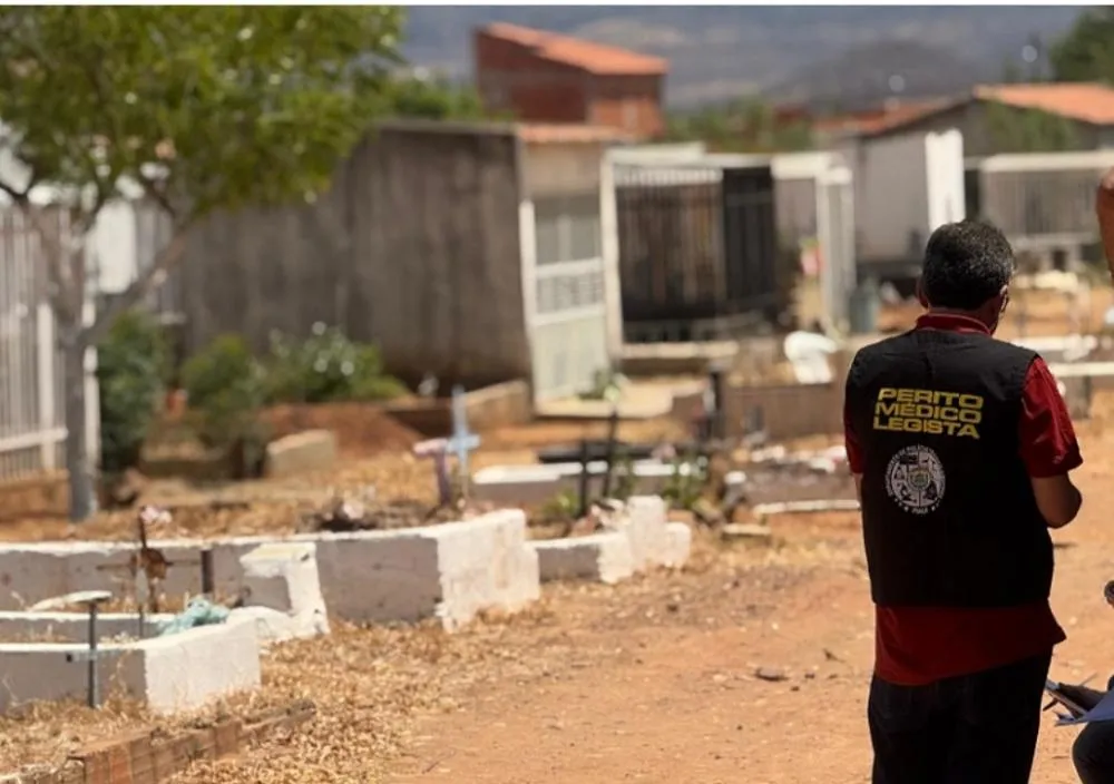 Cadáver de vítima de homicídio é exumado em Picos