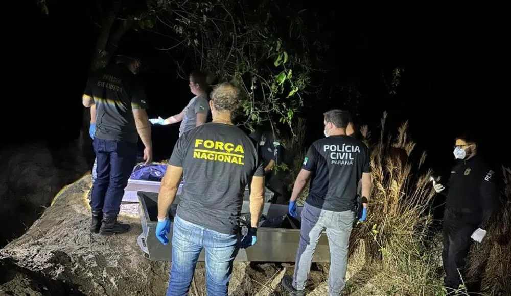 As vítimas foram encontradas por volta das 5h14 (Foto: Divulgação/Força Nacional)