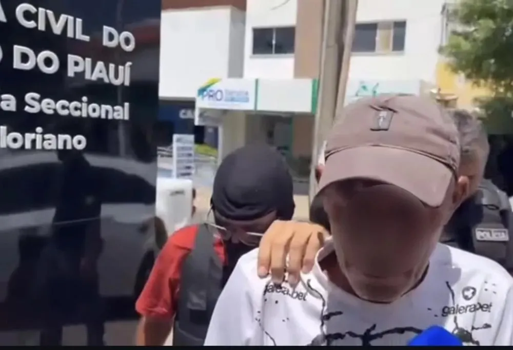 Suseito de Estupro em Nazaré do PiauiFoto / Reprodução