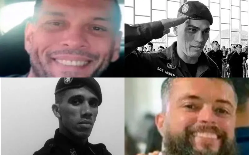 Quatro policiais são mortos no Rio
