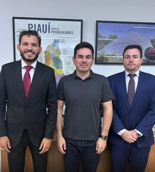 João Guilherme Liderança Politica de Santana do Piaui Reuniu com o Presidente do IDEPI