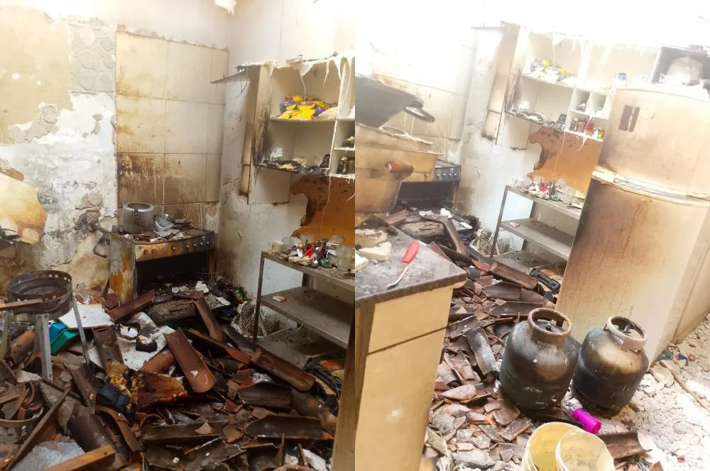 Vazamento de gás provoca incêndio e destrói fonte de renda de família em Picos