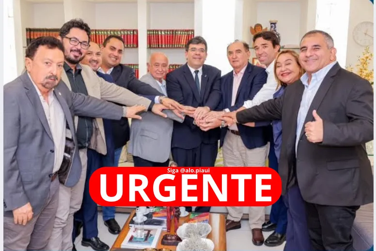 Antônio Reis e Rafael Fonteles selam aliança política em Teresina nesta quinta-feira (19)