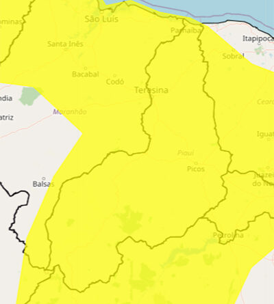 Inmet emite alerta de chuvas intensas para todo o Piauí; confira a previsão