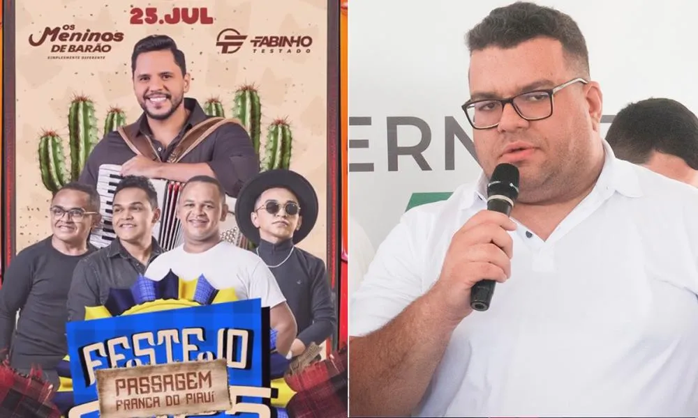 Show de R$ 100 mil em Passagem Franca é investigado após banda cobrar R$ 40 mil em cidade vizinha