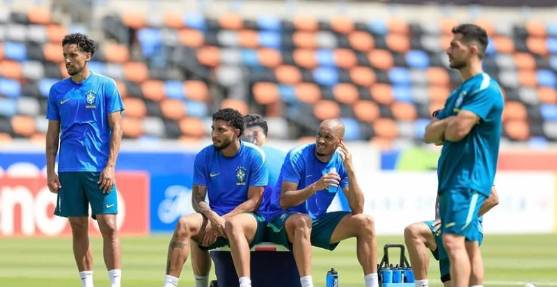 Brasil inicia preparação para enfrentar a Noruega nas oitavas da Copa do Mundo - Reprodução/Rafael Ribeiro/CBF