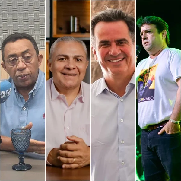 Joel Rodrigues, Toni Rodrigues, Ciro Nogueira e Tiago Junqueira. (Foto: montagem / reprodução)