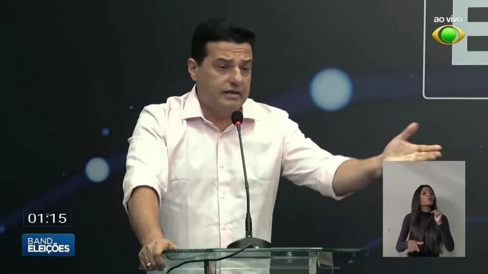Gustavo Henrique - Foto: Reprodução/ TV Band