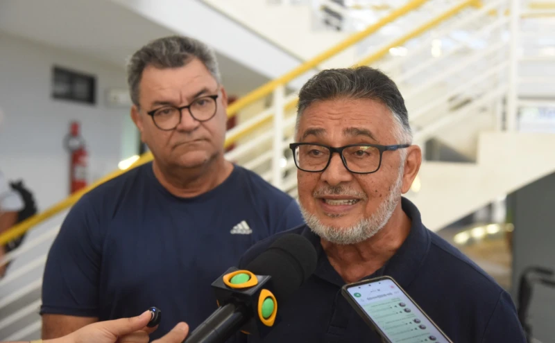Gervásio Santos (à esquerda) e Geraldo - Assis Fernandes / O DIACarvalho