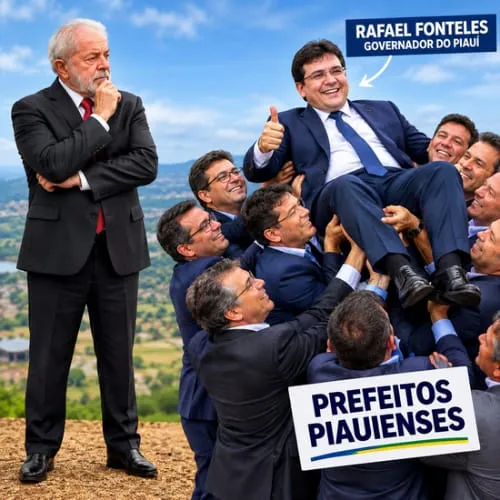 Entre Rafael Fonteles e Lula, prefeitos piauienses mantêm silêncio sobre voto presidencial