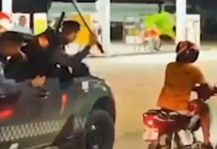 Polícia Militar de Rondônia agride motociclista | Reproduçã