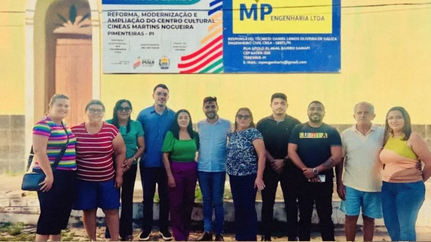 Orçada em R$ 1,3 milhão, Governo do Estado inicia reforma do Centro Cultural de Pimenteiras