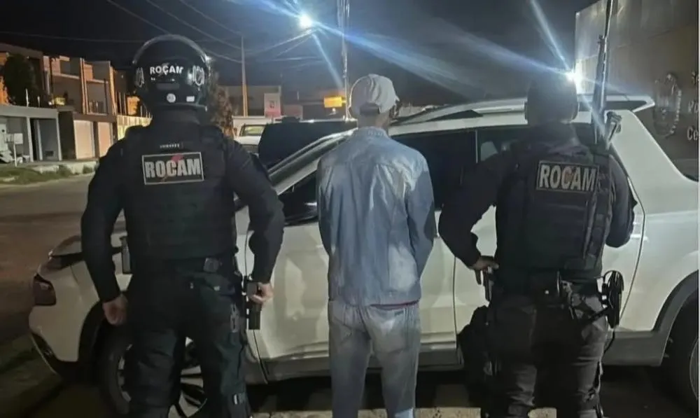Acusado de tráfico de drogas é preso pela ROCAM em Picos
