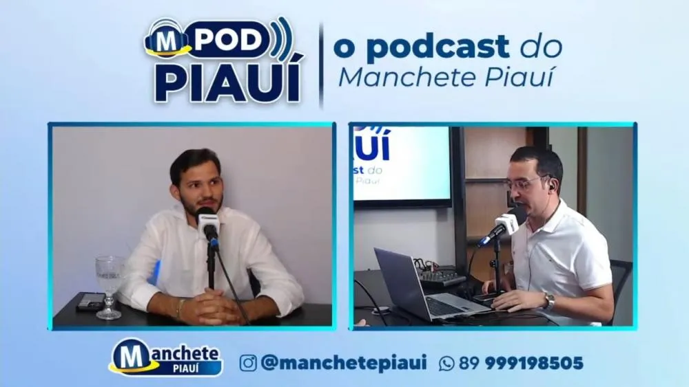 Pré Candidato a Prefeito de Santana do Piauí João Guilherme é Entrevistado Pelo Pod Cast da Manchete Piauí