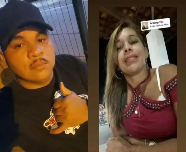 Jailton Rodrigues da Rocha e Luzenira Borges de Carvalho (Foto: Rede Social)