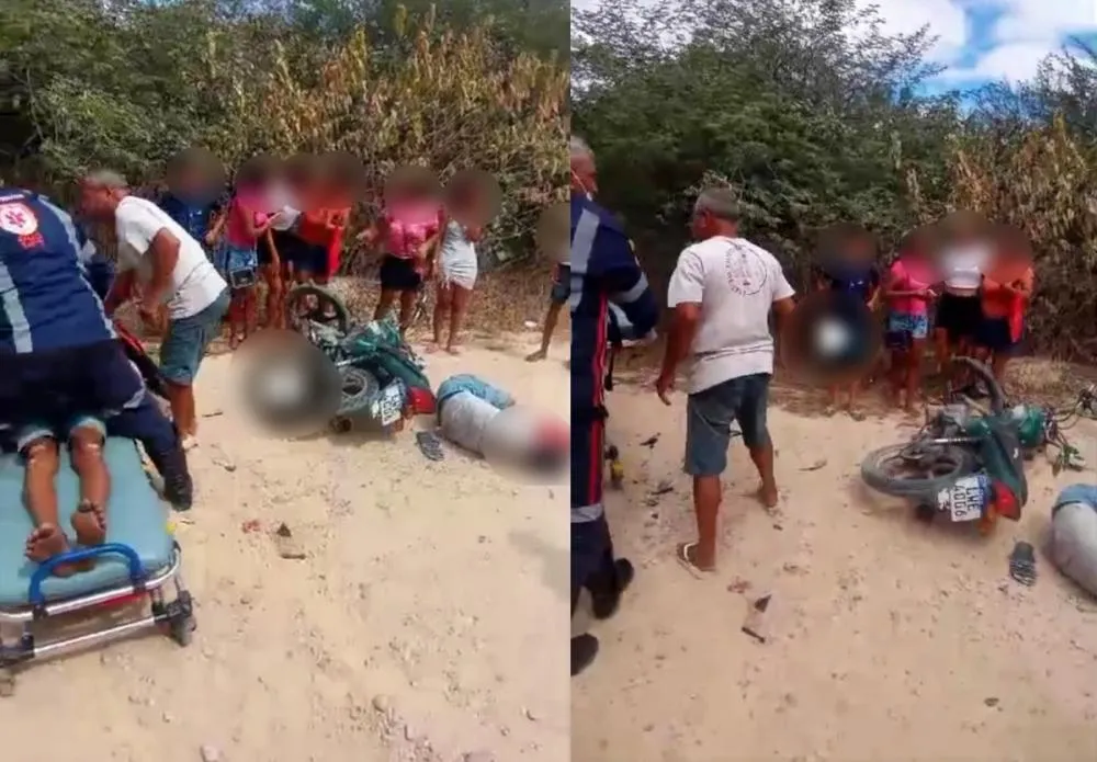Grave acidente mata jovem e deixa outro ferido em Jaicós